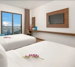 Одноместный номер Deluxe с видом на город в Gold Plaza Hotel Da Nang