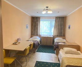 3-местный номер с тремя кроватями в Меркурий