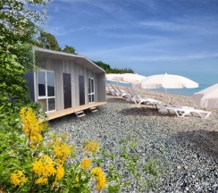 ​2-МЕСТНЫЙ СТАНДАРТ (1 ЛИНИЯ ОТ МОРЯ - первые 3 ряда коттеджей) в Тамыш