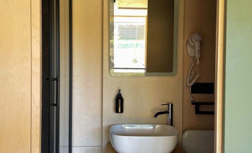 Двухместные Lodge-Apart двуспальная кровать в Городок