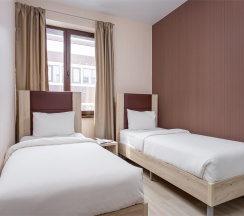 Улучшенные Апартаменты с 2 отдельными кроватями в Tulip hotel apartments