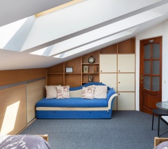 Четырёхместный номер Economy Мансарда в Янка