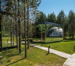 Mirror рink в Лаки Глэмпинг