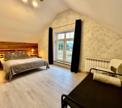 Четырёхместный коттедж Standard в Гостевой дом с банным чаном