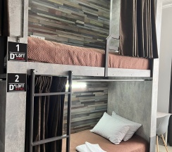 Стандарт 4-х местный в D`loft Hotel