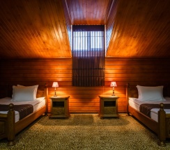 Двухместный номер Deluxe с красивым видом из окна 2 отдельные кровати в Chalet