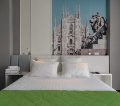 Комната делюкс с 1 двуспальной кроватью в Hotel design style