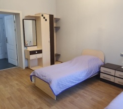 Студия с двумя односпальными кроватями в Советский