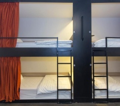 Кровать в общем номере в Kitez Hotel & Bunkz - Hostel