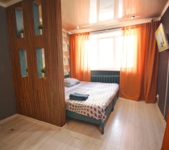 Двухместные апартаменты c 1 комнатой (двуспальная кровать) в Pryanik Apartments