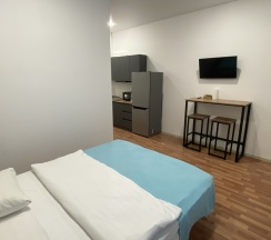 1-комнатные апартаменты студия с 1 двуспальной кроватью в Баринн