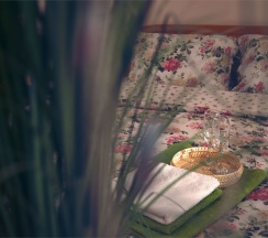 Улучшенный номер с кроватью размера «king-size» (ванная комната вне номера) в Villa a la Russe