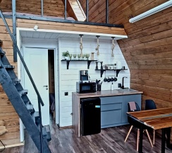 Коттедж улучшенный Aframe 2 в Chilla_villa_black