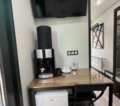 Двухместный номер с двуспальной кроватью в BoxHouse