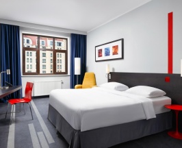 Номер стандарт с видом на реку в Park Inn by Radisson Rosa Khutor