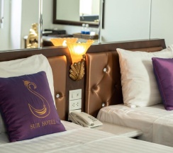 Двухместный номер Deluxe 2 отдельные кровати в Suji Hotel