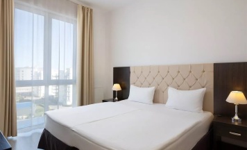 |Апартаменты с 1 спальней (без кухни) в Прибрежный квартал