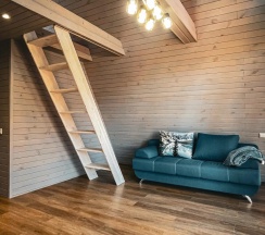 Домик в стиле A-FRAME в Golden Time