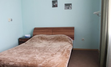 Номер стандарт с 1 двуспальной кроватью в Прометей