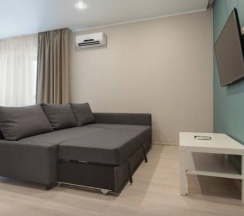 Апартаменты с гостиной и спальней в Sibgat Apartments