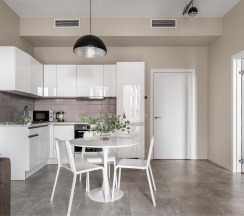 Deluxe апартамент для 4-х гостей с видом на город в SV Loft Apart