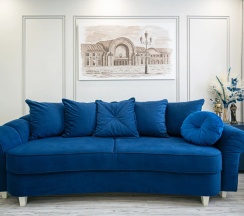 Четырёхместные апартаменты Superior с красивым видом из окна в Квартира Vyborg Velvet Aparts Роскошь и стиль