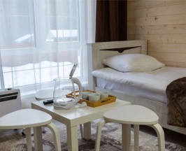 Трёхместный номер Comfort с красивым видом из окна в Отель гор