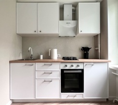 Уютная однокомнатная квартира (Метро Звездная, 10 минут пешком) в Rauktis apartments