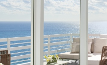Двухместный люкс Le Ciel oceanfront (двуспальная кровать) в Fontainebleau Miami Beach