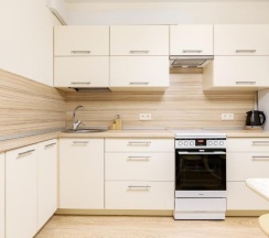 "Good home" Однокомнатная квартира (Метро Парнас, 3 минуты) в Rauktis apartments