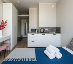 1-комнатные апартаменты студия в BestFlat24 (БэстФлэт24) на улице Шереметьевская 85с2