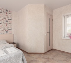 Двухместный номер Comfort с балконом и рядом с пляжем двуспальная кровать в Моряк