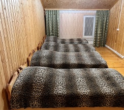 Четырехместный номер с общей ванной комнатой в Кругозор 2