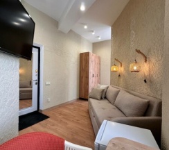 Современная студия №21 в центре Махачкалы – комфорт и удобство рядом! в Как дома 05