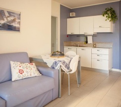 Апартаменты Цокольный этаж c 1 комнатой в Residence Sunrise Cesenatico