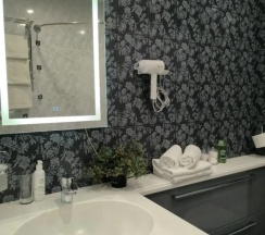 Шестиместный семейный номер Superior с красивым видом из окна в Апартаменты Vyborg Velvet Aparts Трехкомнатные в Центре с Парковкой