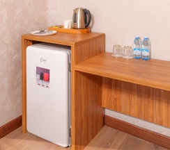 Люкс с одной большой или двумя односпальными кроватями в Энергетик