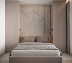 Люкс с 2 комнатами с балконом и с красивым видом из окна в Апартаменты Stylish в элитном ЖК Комфорт Парк