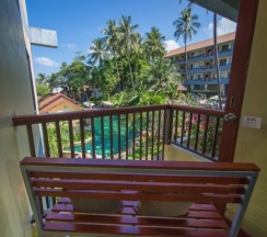 Номер Deluxe с балконом и с красивым видом из окна в Karona Resort & Spa