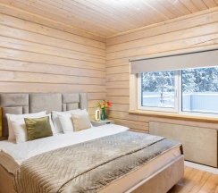 Современный коттедж 120 кв.м. для 8 гостей рядом с Охта парком в Solar House