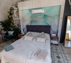 Купол с цветами в Воздух