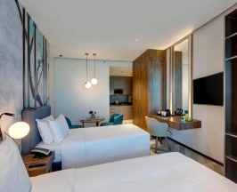 Двухместная студия Deluxe (2 отдельные кровати) в Millennium Place Barsha Heights
