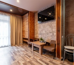 Двухэтажный коттедж с балконом и терассой в Домус.море