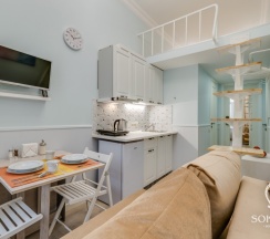 Двухуровневая студия эконом  3 pax в Sokroma Элегант