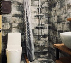 Двухместный люкс Premium с видом на город (двуспальная кровать) в Loft