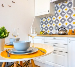 Студия с красивым видом из окна в Апартаменты Welcome Karelia  Riverside в Центре