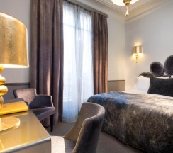 Одноместный номер Standard двуспальная кровать в Hotel Lumen Paris Louvre