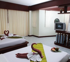 Трёхместный номер Grand Deluxe с балконом в Samui First House Hotel