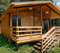 Номер стандарт с 1 двуспальной кроватью в Радужный Архыз