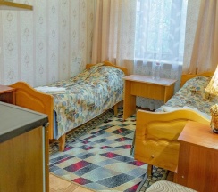 Номер стандарт с 2 односпальными кроватями (с пансионом) в Геолог Казахстана